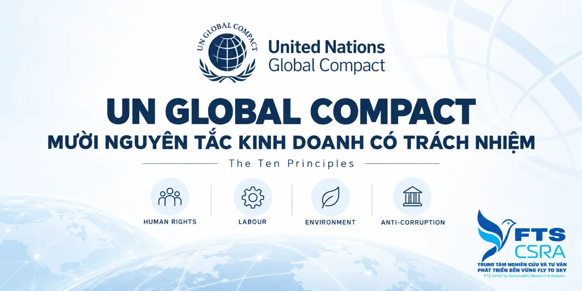 UN Global Compact – Mười nguyên tắc kinh doanh có trách nhiệm