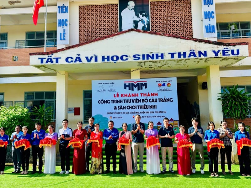 Lễ Khánh thành Thư viện Bồ câu trắng tại Đồng Nai