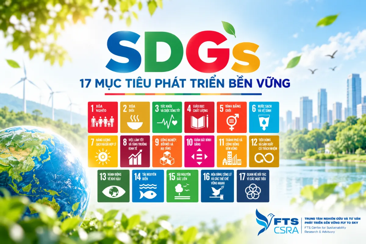 SDGs – 17 Mục tiêu Phát triển bền vững