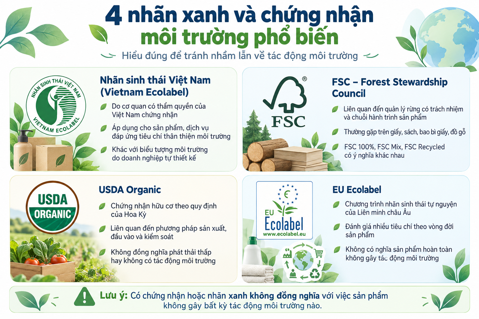 Tiêu dùng xanh: Làm thế nào để nhận biết một sản phẩm thực sự thân thiện với môi trường?